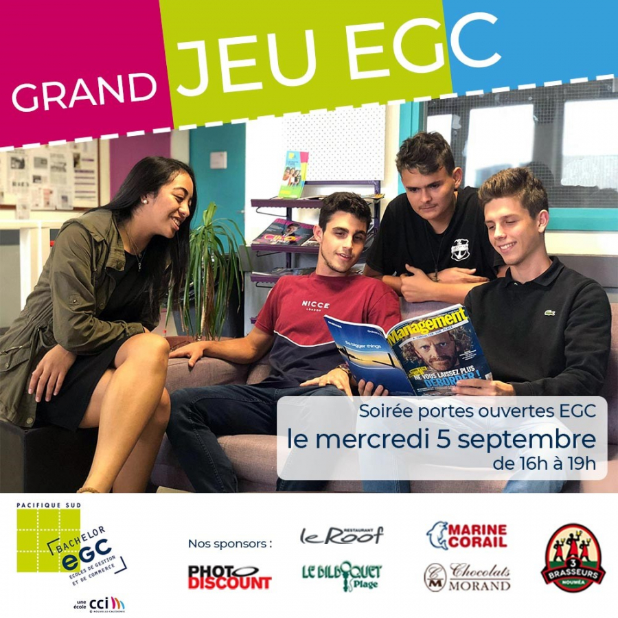 Grand jeu : fais partie de l'aventure EGC