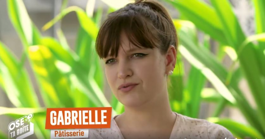 Gabrielle APPAGANOU, gagnante de l'emission Ose ta boite !