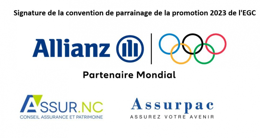 Allianz, AssurNC et Assurpac parrainent la promotion 2023 de l'EGC